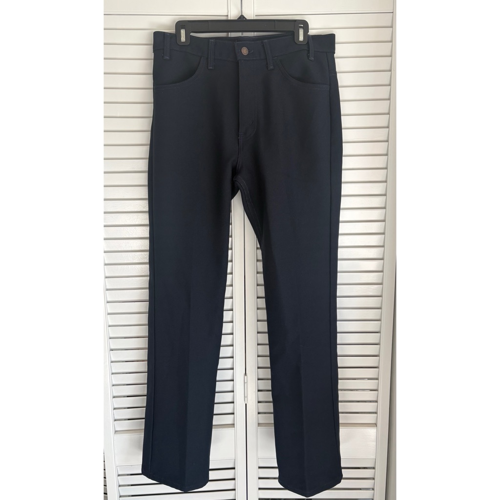 Vintage 90’s Retro 70’s Gold Tab Levi's Pants Dacron Pleated Jeans Mens 33 X 30